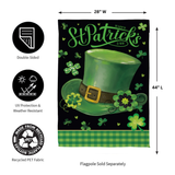 ‘St. Patrick’s Day Hat’ Decorative Flag