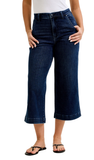 JUDY BLUE, Highwaisted Ankle Wide Trouser
