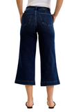 JUDY BLUE, Highwaisted Ankle Wide Trouser