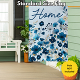 ‘Gilded Meadow Burlap’ Decorative Flag