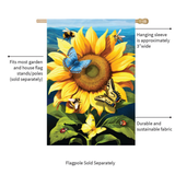 ‘Sunflower Dance’ Decorative Flag