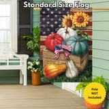 ‘Patriotic Pumpkins’ Decorative Flag