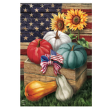 ‘Patriotic Pumpkins’ Decorative Flag