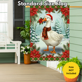 ‘Christmas Goose’ Decorative Flag