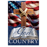 ‘God and Country’ Decorative Flag