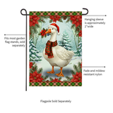 ‘Christmas Goose’ Decorative Flag