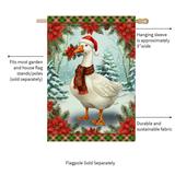‘Christmas Goose’ Decorative Flag