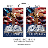 ‘God and Country’ Decorative Flag
