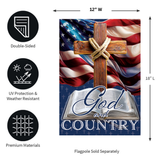 ‘God and Country’ Decorative Flag