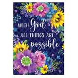 ‘With God’ Decorative Flag