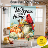 CARSON Decorative Flag, ‘Harvest Cardinal’