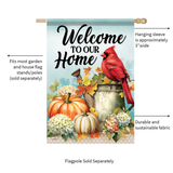 CARSON Decorative Flag, ‘Harvest Cardinal’