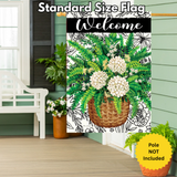 ‘Elegant Fern’ Decorative Flag