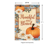 CARSON Decorative Flag, ‘Blessed’
