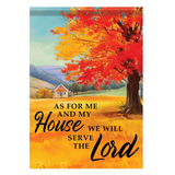CARSON Decorative Flag, ‘Serve The Lord’