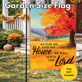 CARSON Decorative Flag, ‘Serve The Lord’