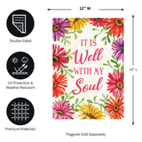 ‘It is Well’ Decorative Flag