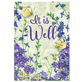 ‘It Is Well’ Decorative Flag