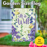 ‘It Is Well’ Decorative Flag
