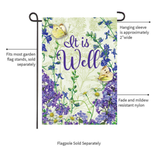 ‘It Is Well’ Decorative Flag