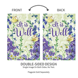 ‘It Is Well’ Decorative Flag