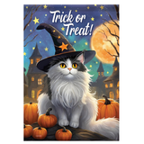 CARSON Decorative Flag, ‘Treat Cat’
