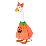 Giddy’s Porch Goose Outfit, Pumpkin Poncho