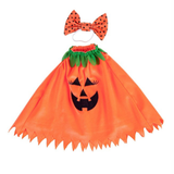 Giddy’s Porch Goose Outfit, Pumpkin Poncho