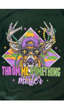 Mardi Gras Buck T-Shirt in Green
