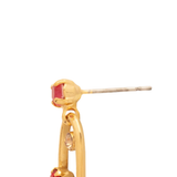 Sorrelli Greer Dangle Earrings in Red Carpet