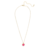 Sorrelli Haute Halo Pendant Necklace in Big Flirt