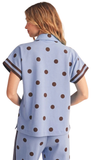 JODIFL, Polka Dot Casual Pant Set