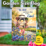 ‘Be Still Garden’ Decorative Flag