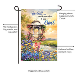 ‘Be Still Garden’ Decorative Flag