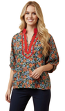 HEIMISH Floral Puff Sleeve Blouse