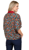 HEIMISH Floral Puff Sleeve Blouse
