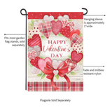 ‘Valentine’s Wreath’ Decorative Flag