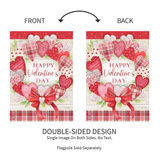 ‘Valentine’s Wreath’ Decorative Flag