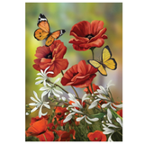 ‘Hello Spring Butterflies’ Decorative Flag