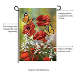 ‘Hello Spring Butterflies’ Decorative Flag