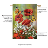 ‘Hello Spring Butterflies’ Decorative Flag