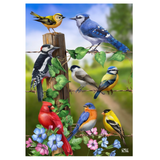 ‘Country Birds’ Decorative Flag