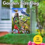 ‘Country Birds’ Decorative Flag
