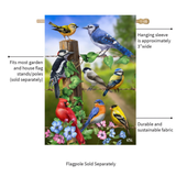 ‘Country Birds’ Decorative Flag