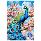 ‘Fancy Peacock’ Decorative Flag