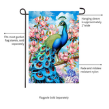 ‘Fancy Peacock’ Decorative Flag