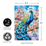 ‘Fancy Peacock’ Decorative Flag