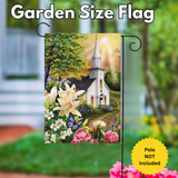 ‘Church in Spring’ Decorative Flag