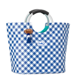 SWIG "GameDay Gingham Royal" Loopi Tote Bag