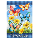 ‘Butterfly Garden’ Decorative Flag